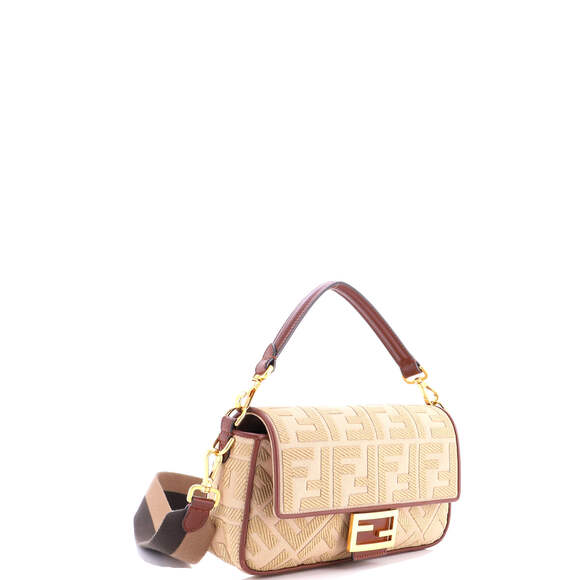 Baguette Nm Bag Zucca Embroidered #203053F24B - Picture 2 of 9